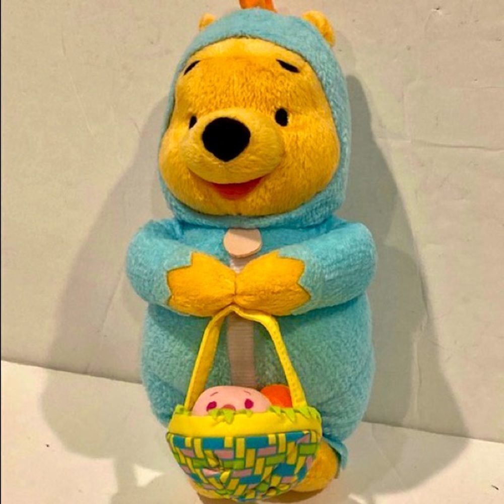 Vintage Winne the Pooh ‘Springtime Pooh’ Fischer Price Plush Toy